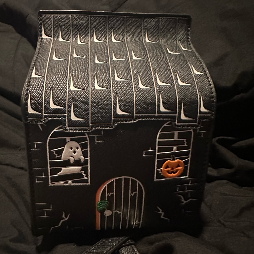 Halloween Haunted house purse